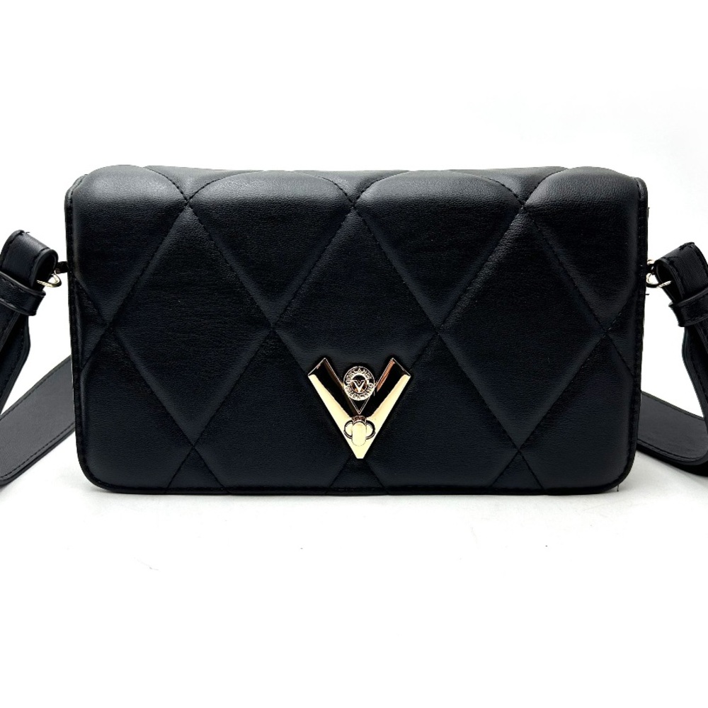 ✨ Valentino Orlandi Quilted‎ Black Crossbody – NWT ✨